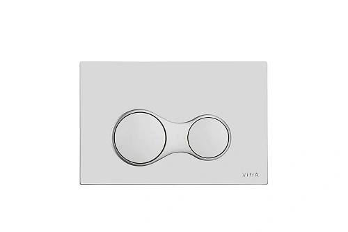 Клавиша смыва VitrA Sirius хром матовый - фото 2