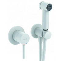 Гигиенический душ со смесителем Kludi Bozz белый матовый