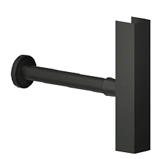 Сифон для раковины Nobili Rubinetterie черный матовый