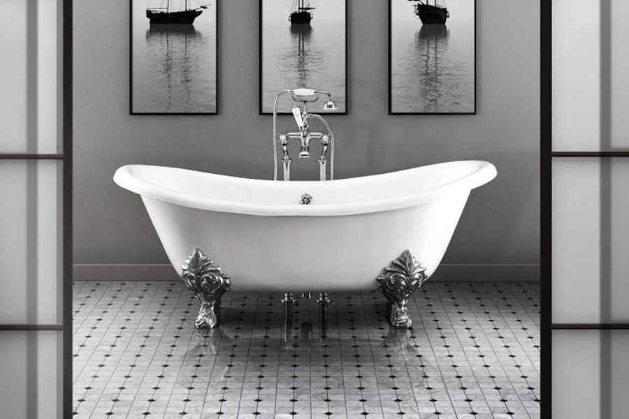 Ванна чугунная Devon&Devon Cherie (детальная фотография)