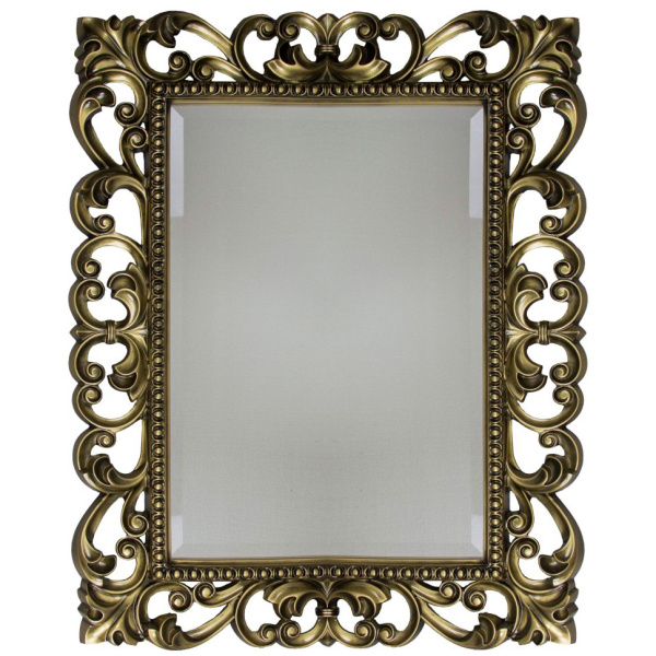 Зеркало прямоугольное с фацетом Tessoro Isabella 75х95 (детальная фотография)