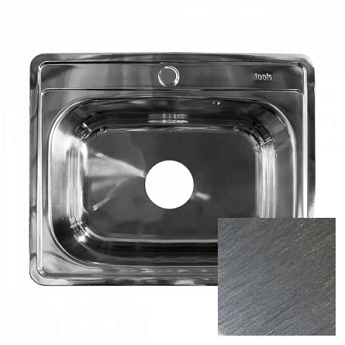 Мойка для кухни IDDIS Basic 53 см врезная сатин - фото 2
