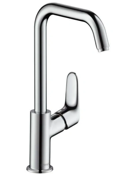 Смеситель для раковины Hansgrohe Focus с поворотным изливом 31519000 (детальная фотография)
