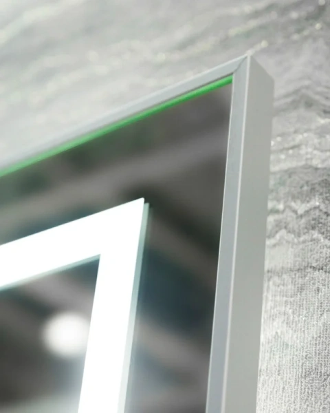 Зеркало с подсветкой BelBagno Kraft 110 см с подогревом сатин SPC-KRAFT-1085-685-TCH-WARM (детальная фотография), другие