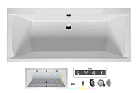 Ванна гидромассажная Riho Julia 180 x 80 см, JOY