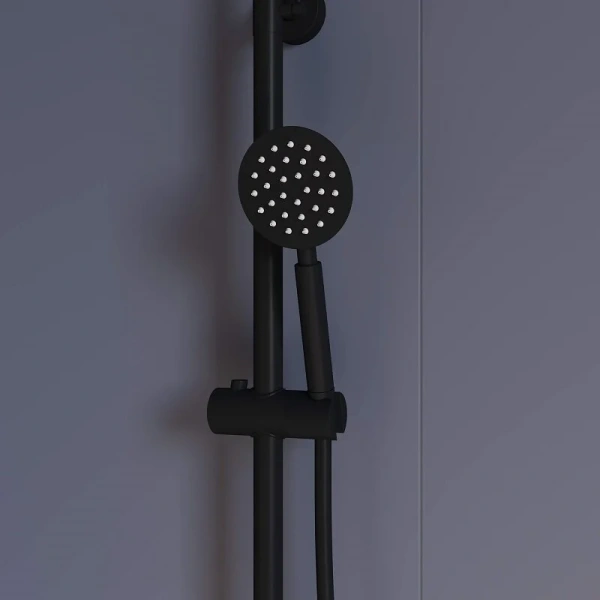 Душевая стойка RGW Shower Panels SP-24B черная 59140124-04 (детальная фотография), рычажные