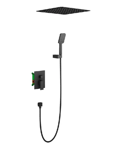 Душевой набор черный Timo Selene SX-2029/03SM (детальная фотография)