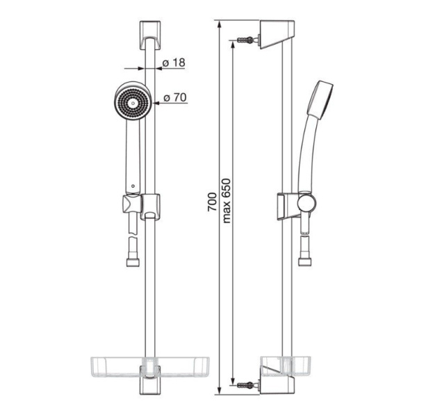 Схема (детальная фотография), хром