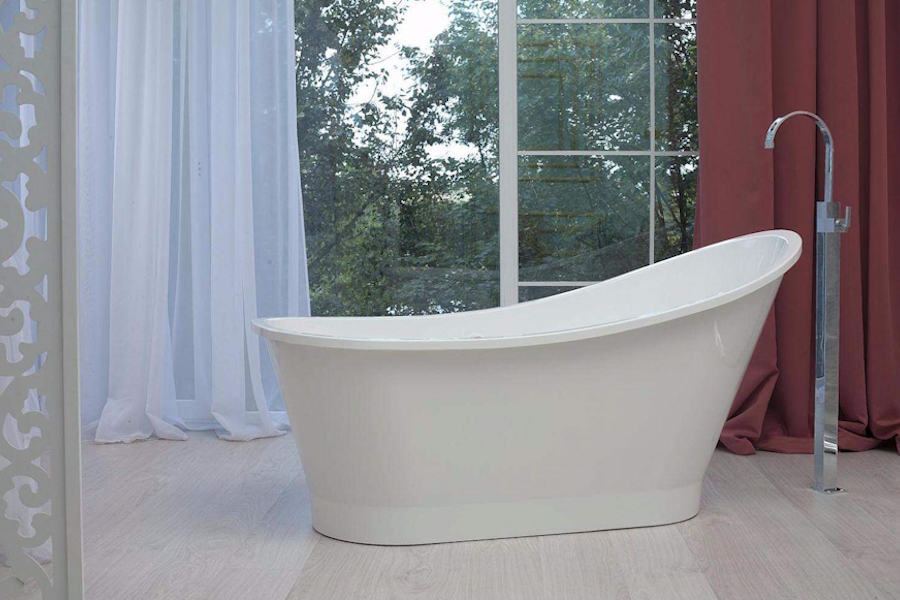 Ванна из литьевого мрамора Romance Collections Artemida (детальная фотография), 160x75  см