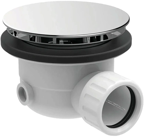 Сифон для поддона Ideal Standard с плоской хромированной крышкой - фото 3