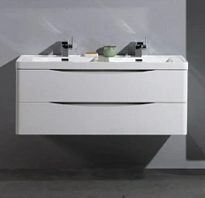 Тумба под раковину подвесная BelBagno Ancona-N 120 см bianco lucido