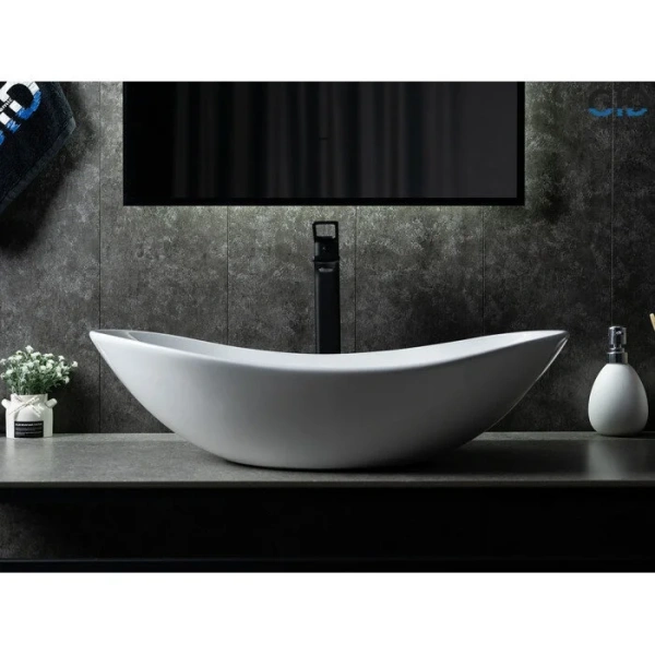 Раковина GID Lago N9811 61 см белая 51175 (детальная фотография), 60 см