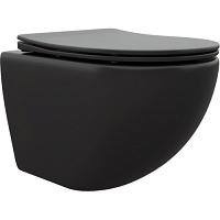 Унитаз подвесной Ceruttispa Sella черный