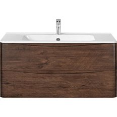 Тумба под раковину подвесная Vincea Paola 99,5 см R.Wood
