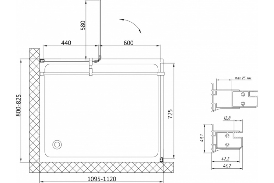 Схема (детальная фотография), прямоугольные