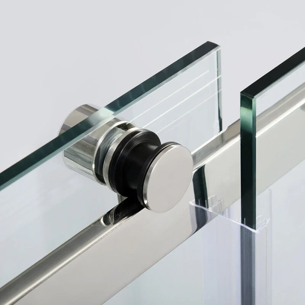 Душевой уголок WasserKRAFT Dinkel 120х100 см профиль хром 58R10 (детальная фотография), 120x100