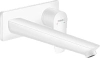 Смеситель для раковины Hansgrohe Talis E матовый белый