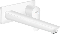 Смеситель для раковины Hansgrohe Talis E матовый белый