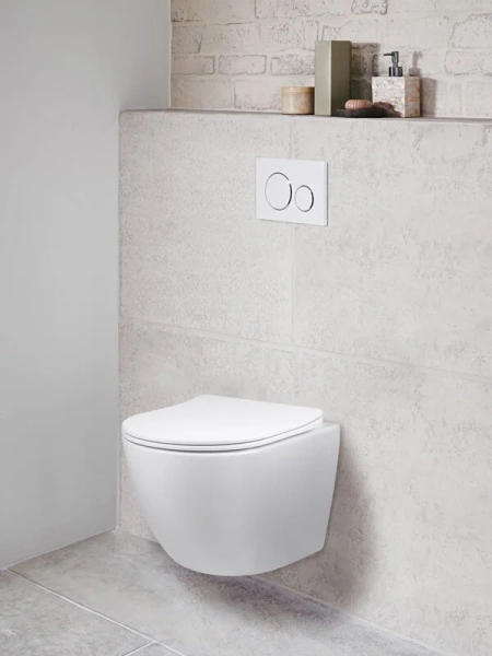 Унитаз подвесной Vincea Globo VT1-14S безободковый (детальная фотография), в наличии, по запросу, нет в наличии