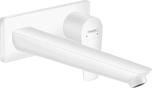 Смеситель для раковины Hansgrohe Talis E матовый белый - фото 2