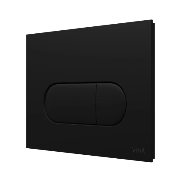 Клавиша смыва VitrA Root Round черная матовая 740-2211 (детальная фотография)