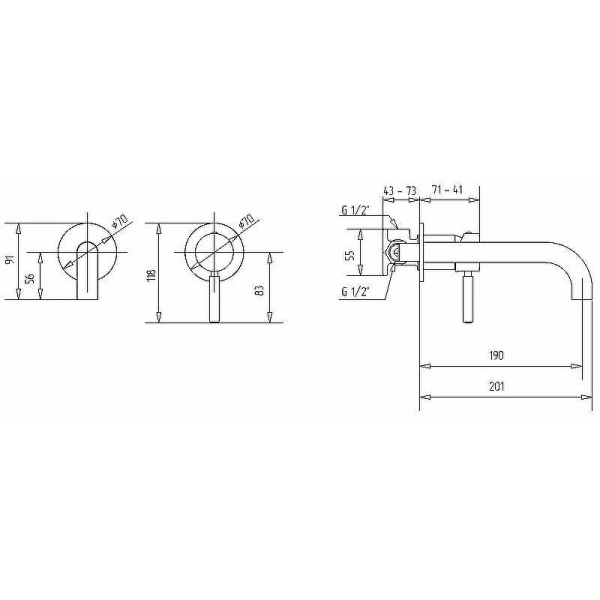 Схема (детальная фотография), для раковины