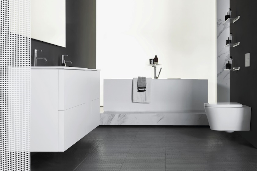 Ванна из камня Laufen Kartell 2.2233.2.000 (детальная фотография), прямоугольные