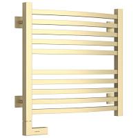 Полотенцесушитель электрический Сунержа Аркус 2.0 50х50 см матовая шампань, тэн левый