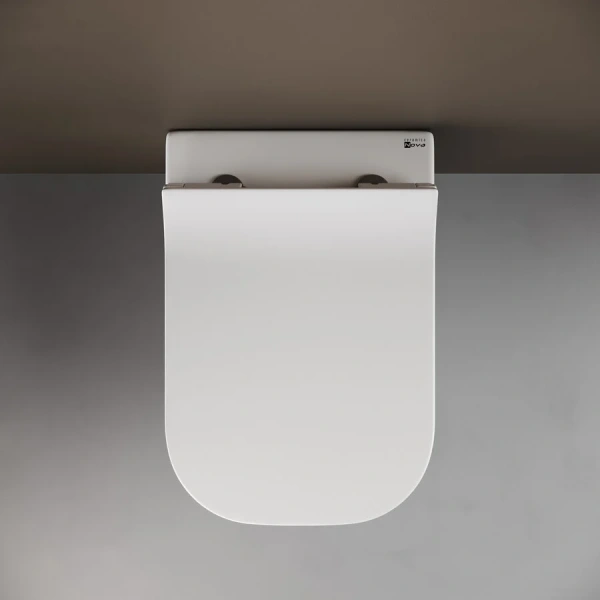 Унитаз подвесной Ceramica Nova New Day безободковый CN3005 (детальная фотография), безободковые