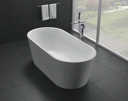 Ванна акриловая BelBagno 170х80 см отдельностоящая, белая - фото 2