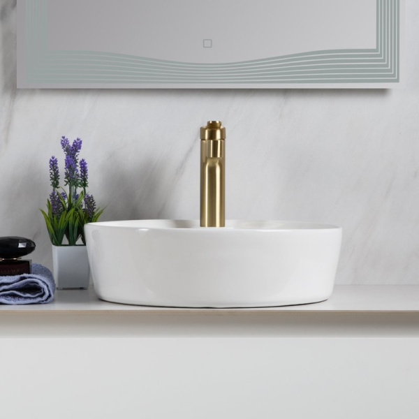 Раковина BelBagno 45 см накладная BB1306 (детальная фотография), накладные (на столешницу), пристенные