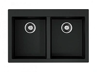Мойка для кухни Omoikiri Bosen 80-2-BL 80 см черная