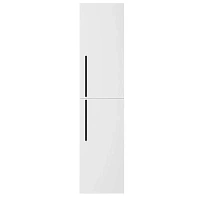 Шкаф-пенал подвесной Misty Ненси 35 см белый