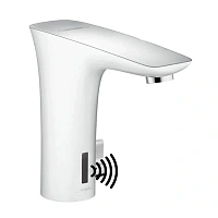 Смеситель для раковины бесконтактный хром-белый Hansgrohe PuraVida
