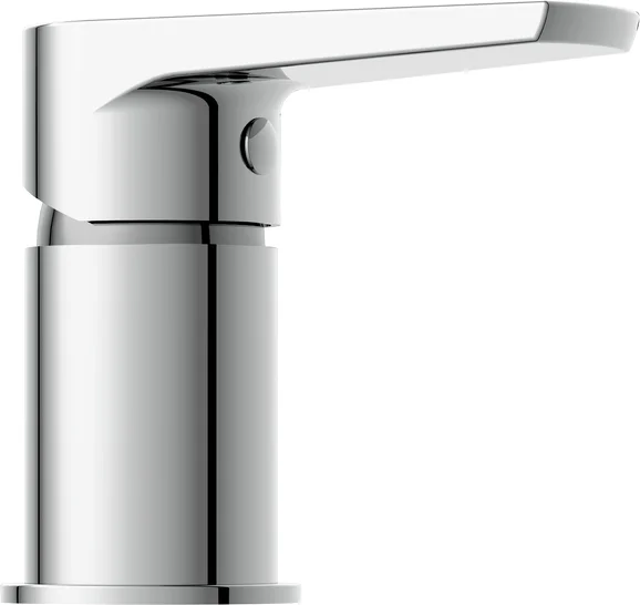 Смеситель для ванны Cersanit Moduo хром 64100 (детальная фотография), с 3 монтажными отверстиями