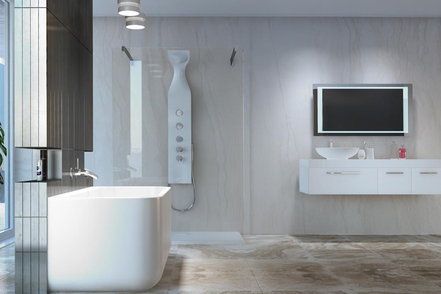 Ванна Balteco Gamma 160 (детальная фотография), искусственный камень