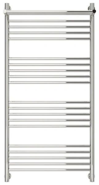 Полотенцесушитель водяной Сунержа Богема+ 60х120 см без покрытия 00-0223-1260 (детальная фотография), лесенка, вертикальные