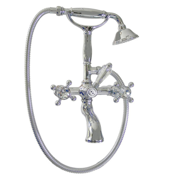 Смеситель для ванны Nicolazzi Half Dome Crystal 1401 (детальная фотография)