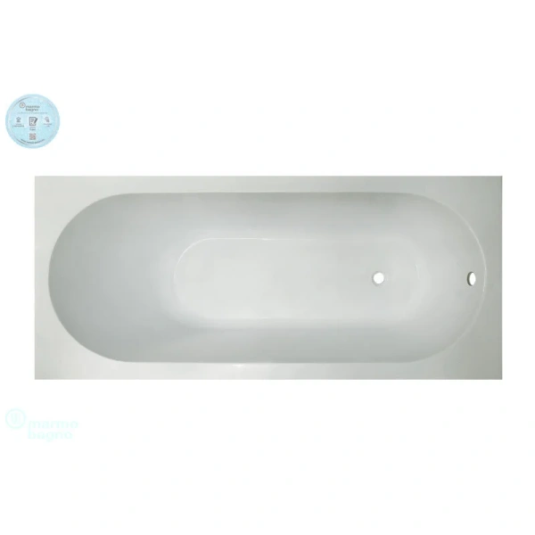 Ванна из литьевого мрамора Marmo Bagno Лючия 180х80 MB-L180-80 (детальная фотография)