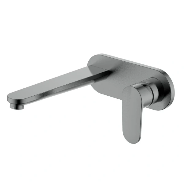 Смеситель для раковины Акватек Ника оружейная сталь AQ1813BGM (детальная фотография)