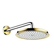 Верхний душ Hansgrohe Raindance Classic хром/золото