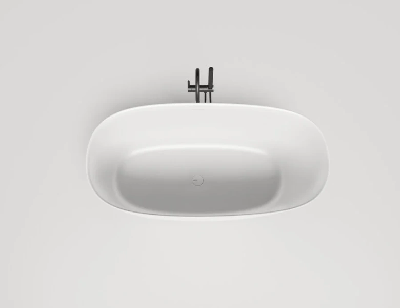 Ванна из искусственного камня Salini Sofia 150x75 см отдельностоящая, белый глянцевый 102518G (детальная фотография)