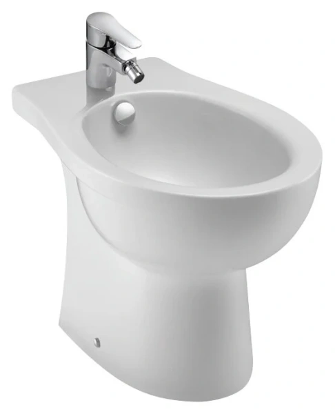 Биде напольное Jacob Delafon Patio вертикальный выпуск EBB0002-00 (детальная фотография)