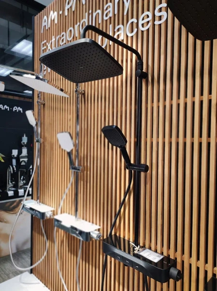 Душевая стойка Am.Pm Func черная матовая F078F322 (детальная фотография) index_1