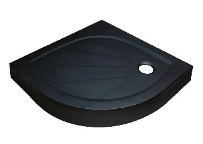 Душевой поддон Ravak Elipso Pro 100x100 см черный матовый XA23AA01010BM (детальная фотография)