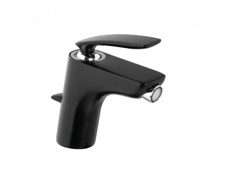 Смеситель для биде Kludi Balance черный/хром 522168775 (детальная фотография)