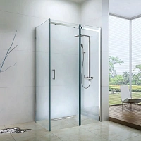 Душевой уголок BERGES Melita 120x80 см профиль хром