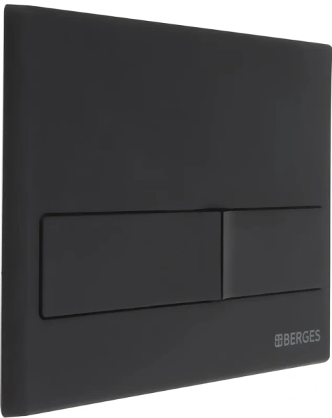 Унитаз с инсталляцией BERGES Ego кнопка черная 047215 (детальная фотография) index_4