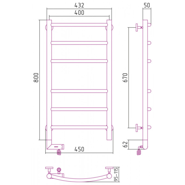 Схема (детальная фотография), современные, hi-tech