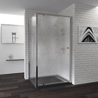 Душевой уголок, стекло шиншилла, RGW Passage